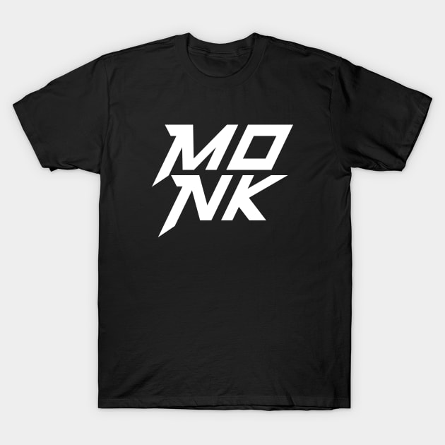 Monk Character Class Fantasy Tabletop RPG Player T-Shirt by karambitproject